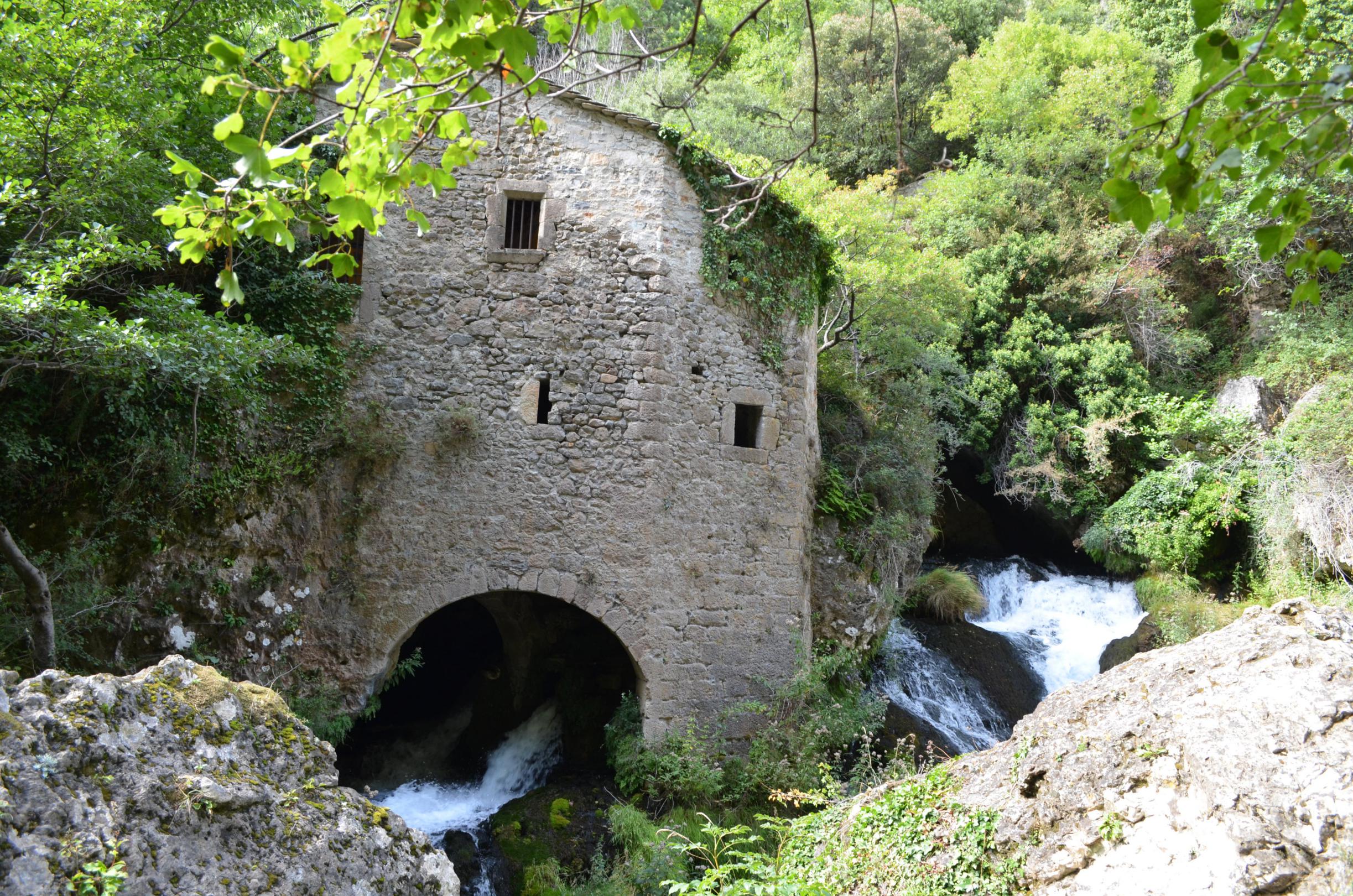 Le cirque de Navacelles - Le moulin de la foux